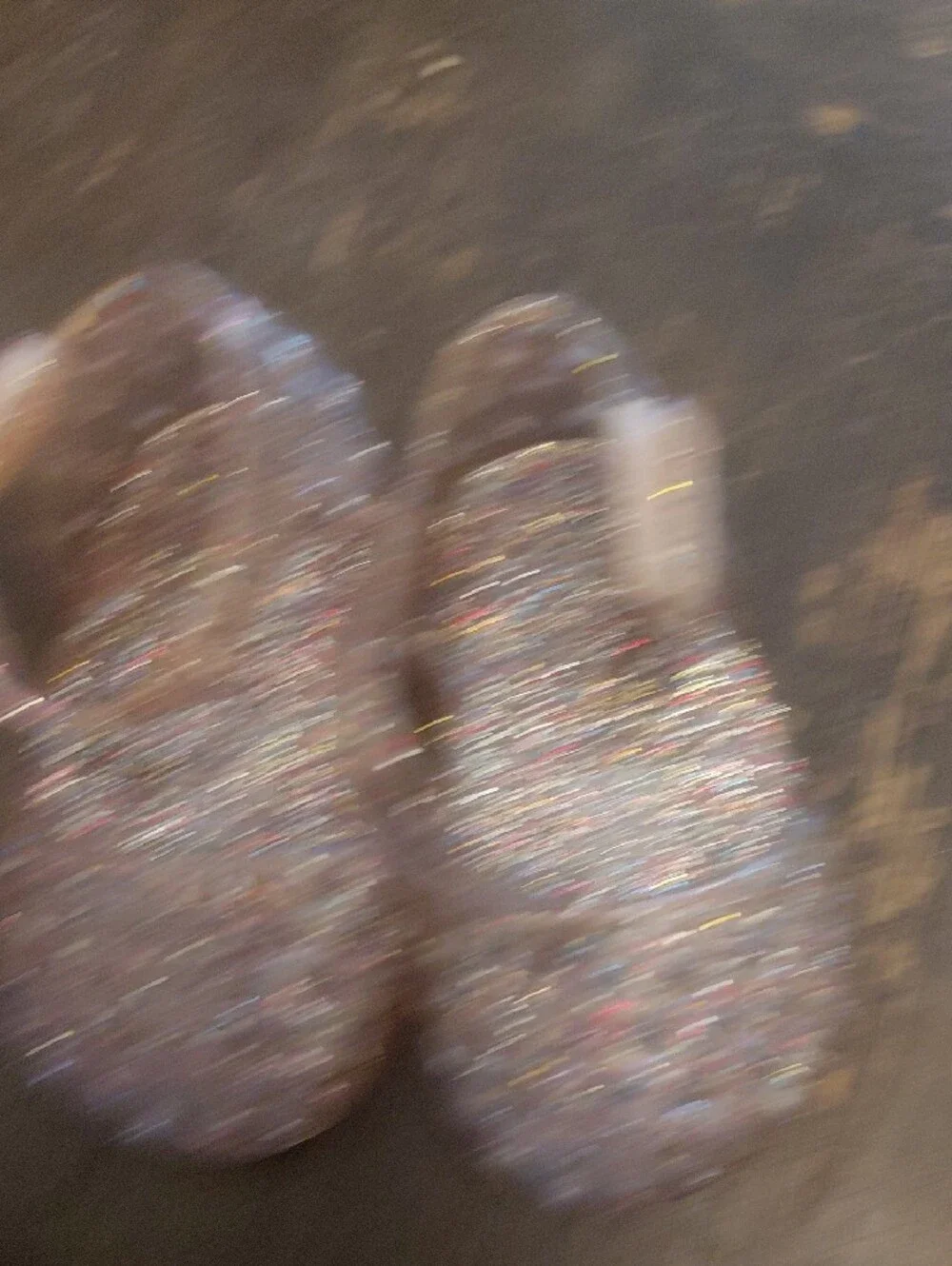 Lot Of Little Girl Jelly Sandals and Faux Fur Slides - Pink/White